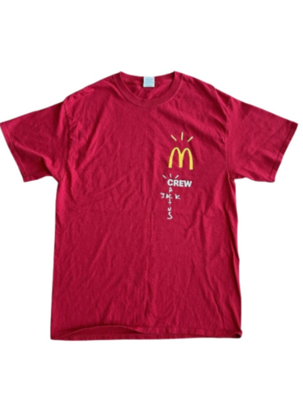 Cactus Jack by Travis Scott x McDonald's Crew T-shirt